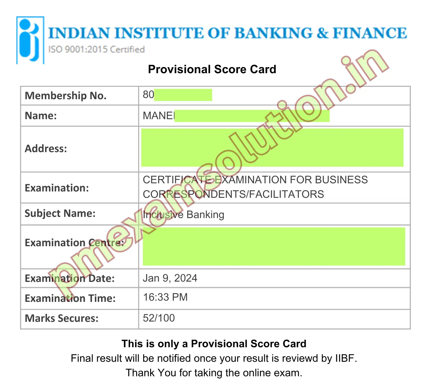 JAN IIBF Score card1