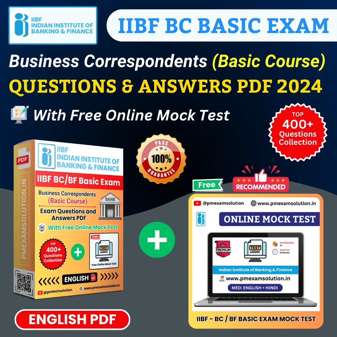 IIBF BS Basic Exam ENGLISH PDF